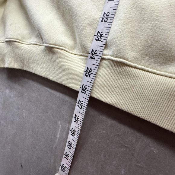 Saint-Tropez France Sweatshirt Womens 2XL Yellow Wild Fable Crewneck Cote d'Azur - Picture 8 of 8